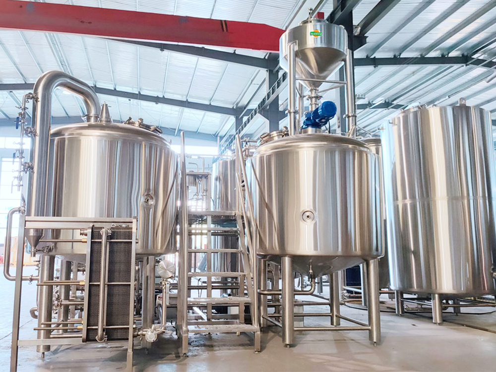 Calcul de la production de bière artisanale brassée par un équipement de bière