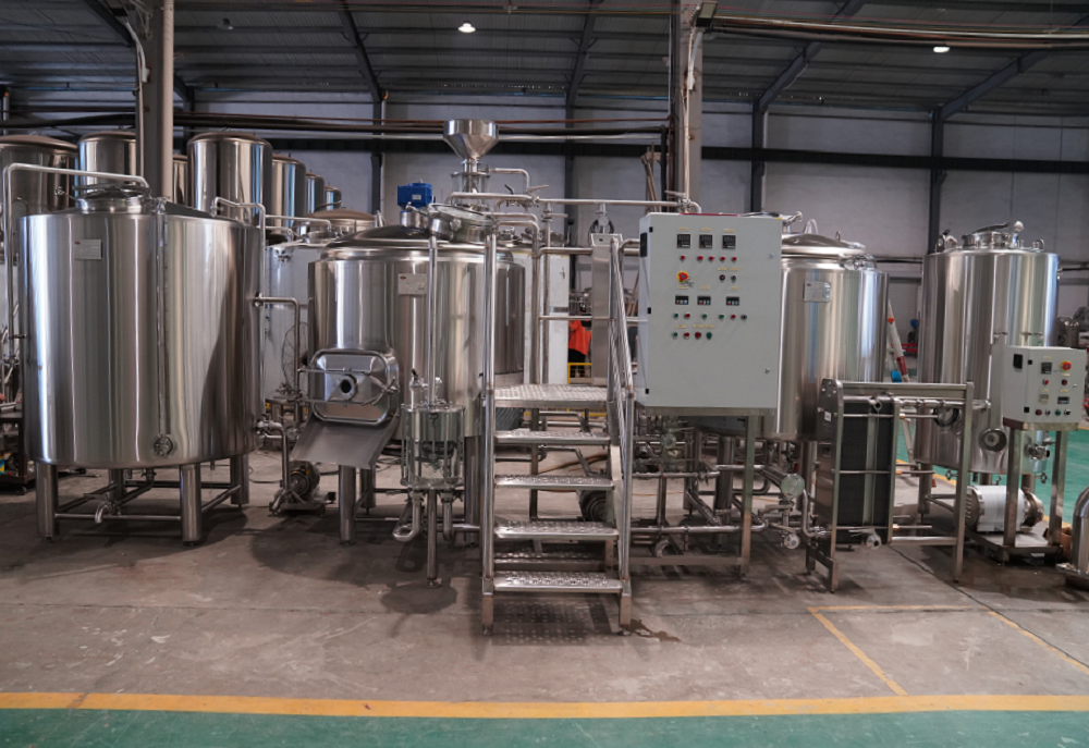 salle de brassage 2 cuves