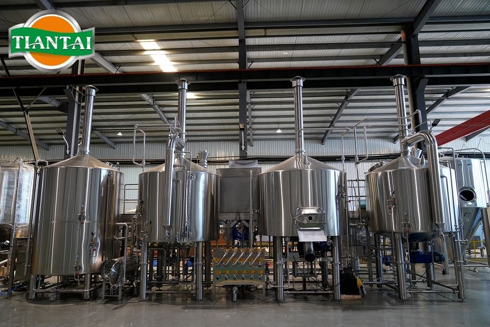 salle de brassage 3 cuves
