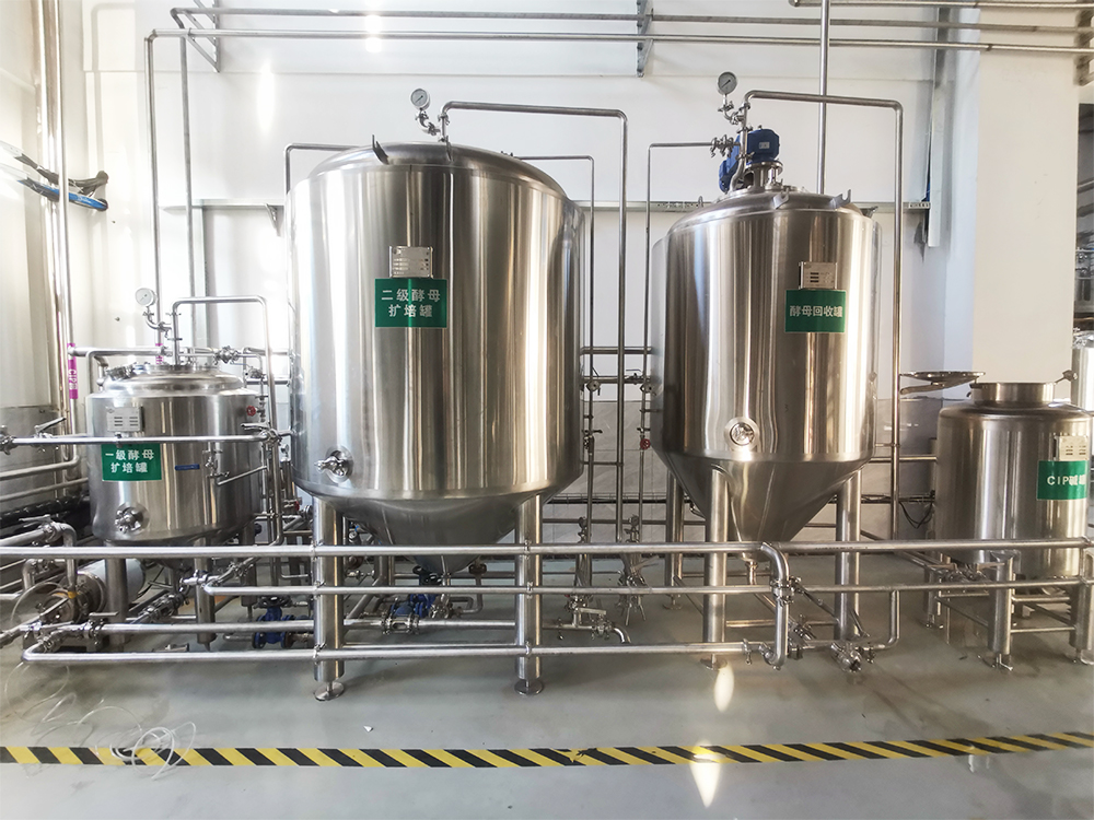 systèmes de propagation de levure, processus de brassage, fermentation de levure