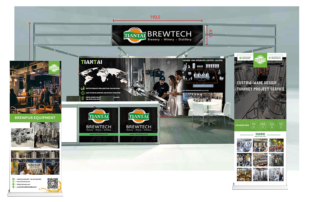 InnBrew 2024 en Espagne,équipement de brassage de bière,fabricant de Tiantai